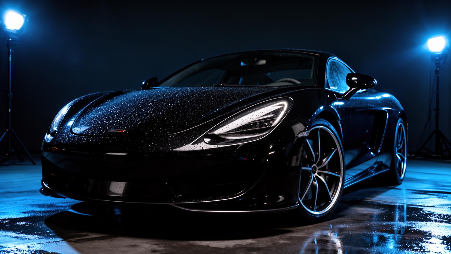 Premium luxury vehicle freshly detailed